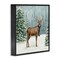 Stupell Industries Christmas Critters Reindeer Framed Giclee By Danielle Murray